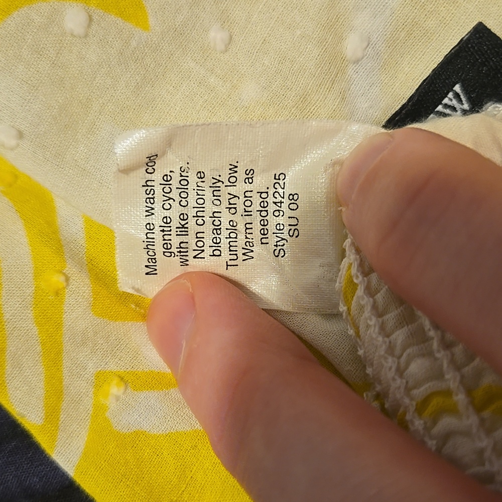 Jcrew Summer Spaghetti Strap Floral Yellow Dress As Seen On Sookie Stackhouse - Picture 7 of 10